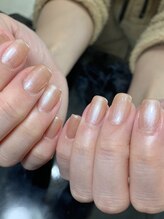 レディグリッター(Lady glitter)/シンプルオフィスネイル