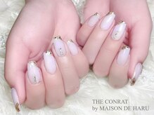 ザ コンラット(THE CONRAT by MAISONDE HARU)/white × gold