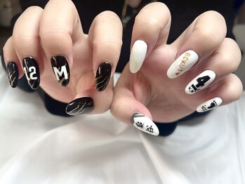 ヤシネイル(Yashi Nail)/推ネイル ハイキュー!!木兎氏