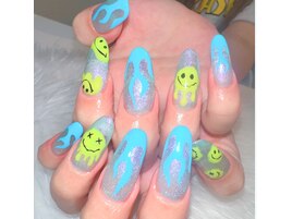 にこちゃんネイル