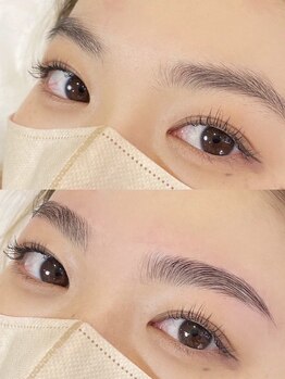 アイブロウメニューがあるサロン