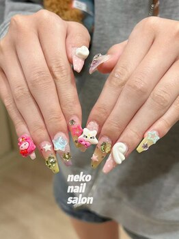 ネコ(Neko)/持ち込みアート　つけ放題