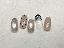 スリール(sourire by PRESS NAIL&EYELASH)/定額ハンド¥7,900(120分)