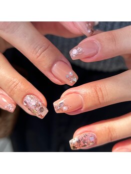 モモネイルズ(Momo Nails)の写真/新生活応援！清潔感のある好印象ネイル☆
