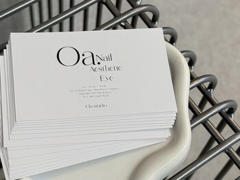 Oa.【10/1 NEW OPEN(予定)】の写真/初めてのネイルも、Oa.にお任せください◎