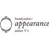 ビューティーサロンプラス アピアランス(beauty salon+ appearance)ロゴ