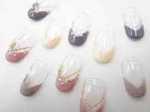 ネイルサロン クイール 小山店(NAIL SALON QUILL)/Vフレンチ