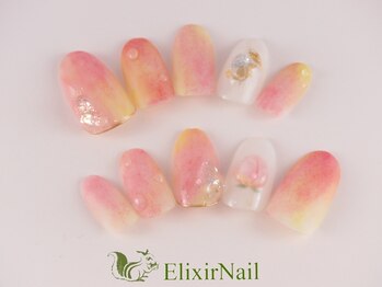 エリクサーネイル 神田(Elixir Nail)/定額やり放題/クーポン使用