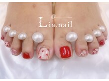 リアネイル(Lia.nail)/フット☆90分アートやり放題