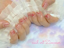 ネイルアート ジマー/クリアニュアンス/韓国ネイル