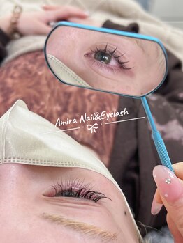 アミーラ(Amira)/ブラウンワンホンマツエク