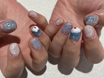 ネイルサロン プルミエール 錦糸町店(premiere)/クリームソーダネイル/錦糸町