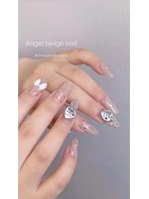 リアンド(Li&)/エンジェル ベージュネイル