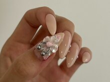 ジェミーネイル シンジュク(Jemiy nail shinjuku)/【Miku】立体ハイビスカス¥9200
