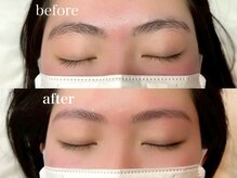 エミュ(e'mu)/自眉毛を最大限に活かすデザイン