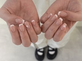 フレンチネイル　パラジェル