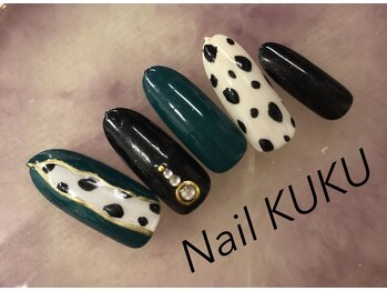 ネイルサロン ネイルクク(Nail KUKU)/ダルメシアン♪