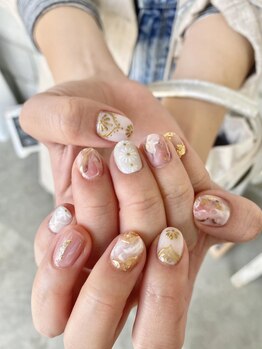 ニキ ヘアー ネイル(niki hair nail)/手書きアートネイル