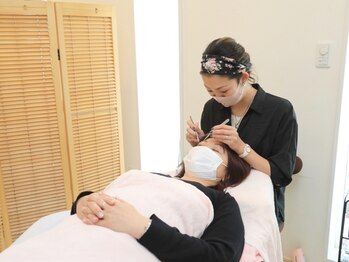 ボンズ(Bonds)/【まつげ】施術風景