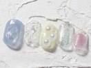 春色ぷっくりフラワー¥10550