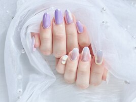 オーロラネイル♪