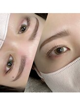 フラックスアンドビューティー(flax&BEAUTY)/眉+パリジェンヌラッシュリフト