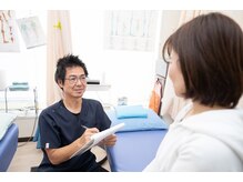 おなが浦添当山整骨院/カウンセリングにて