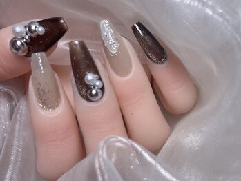 リーフ(Leaf)/マグネット×シルバー