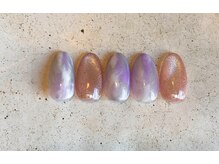 ネイルサロン エムズ(Nail Salon M's)/タイダイネイルで春先取り