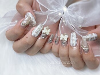 エンジェルガーデン 青山店(Angelgarden)/ホワイト ツイード チェック