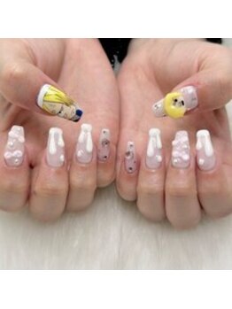 プリュム(Plume)/3D/推しネイル/痛ネイル