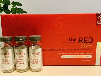 サロンドカモン(salon de 華門)の写真/最新美容「レッドショット」導入☆鏡を見ると気になるシワ/たるみ/毛穴開きなどに早めのケアが若見えの鍵！