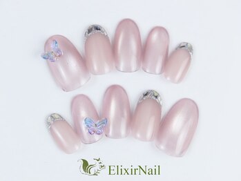 エリクサーネイル 長堀橋(Elixir Nail)/定額aシンプル/クーポン使用