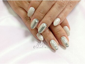 ネイルサロン ビューティーマジック 川口店/ 大理石風ネイル