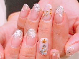 クリスマスネイル