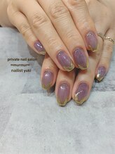プライベート ネイルサロン マーマ(murmur)/ミラーVフレンチネイル