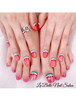 ラベル(La'Belle)/フット親指アートデザイン