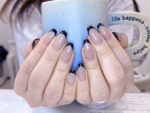 キナ(KINA)/1/16　ベース1色カラーフレンチ