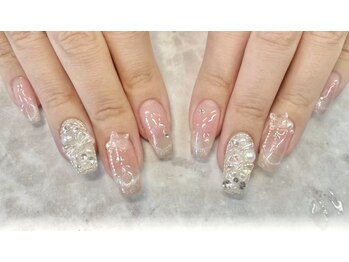 ネイル アイラッシュ 彩 熊谷店/埋めつくしネイル