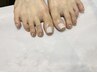 Foot　5,000円コース　(ワンカラー＋親指２本アート)