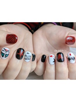 手描きアートが得意なサロン