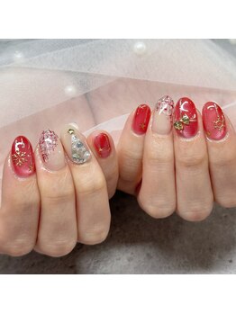 センスネイル(Sense nail)/お持ち込みクリスマスデザイン