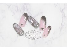 アモウズ(Amouz)/定額【テーマ:桜ネイル】4