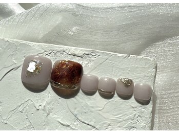 ネイルズガッシュ 蒲田東口店(NAILsGUSH)/＊4月design フット＊