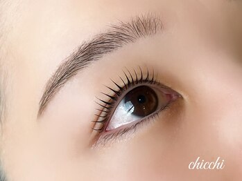 チッチ 小倉店(chicchi)の写真/アイブロウWaxとまつ毛パーマセットで時短メイク!似合わせデザインで理想の目元へ★