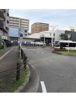横関美容整体 横関鍼灸整骨 中百舌鳥 なかもず駅前院/お車でお越しの際の順路 5
