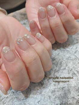 プライベート ネイルサロン マーマ(murmur)/シェルフレンチ