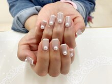 プルミエ ネイル(Premier Nail)/スキニ―フレンチ★パール
