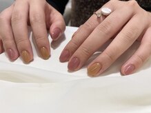 ネイルズ ララ(nails Lala)/秋カラー。