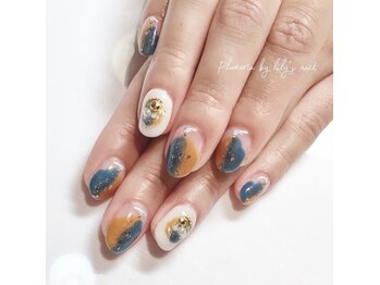 プルメリア バイ リリーズ ネイル(Plumeria By Lily's Nail)/定額アートジェルネイル¥4980～